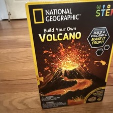 National Geographic Build Your Own Volcano Science Kit NEW IN BOX