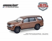 Blue Collar Chevrolet Tahoe 2022 Auburn Metallic 1:64 MaßStab Greenlight 35300E