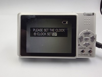 Panasonic LUMIX DMC-FX3 6.0MP Digital Camera - Silver for sale