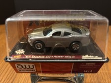 Auto World 2007 Dodge Charger SRT8 Slot Car Gray X-Traction