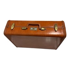 Maleta rígida marrón vintage Samsonite Silhouette 21” 4632 bandeja
