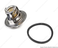 Coolant Thermostat For 2007-2010 Saab 9-3 32022446-ab Genuine Oem