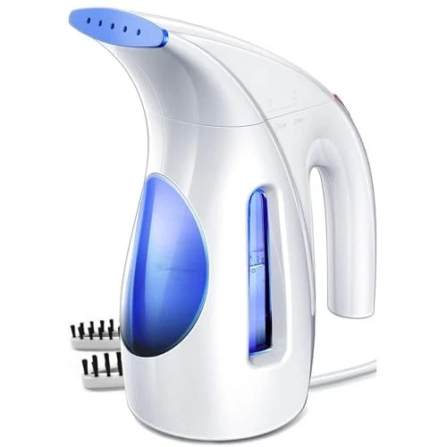 HiLIFE Steamer for Clothes, Portable Handheld Clothing Steamer, 240ml Big