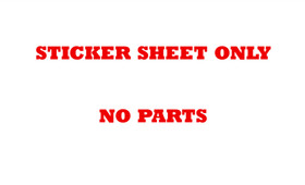 LEGO SCOOBY DOO The Mystery Machine ⭐ STICKER SHEET ONLY ⭐ For Set # 75902 NEW