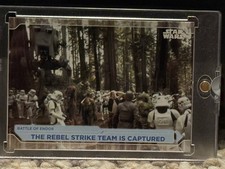2021 Topps Star Wars Battle Plans 1/1 Blank Back - Rebel Strike Team Captured