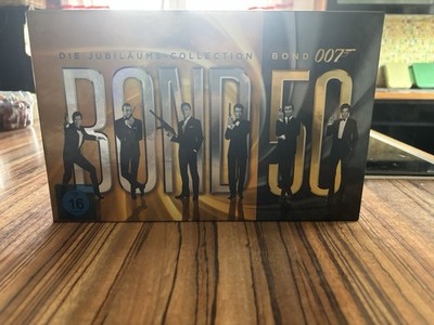 James Bond 007 - 50 Jahre Bond DVD Box - Die Jubiläums-Collection - 23 DVD's