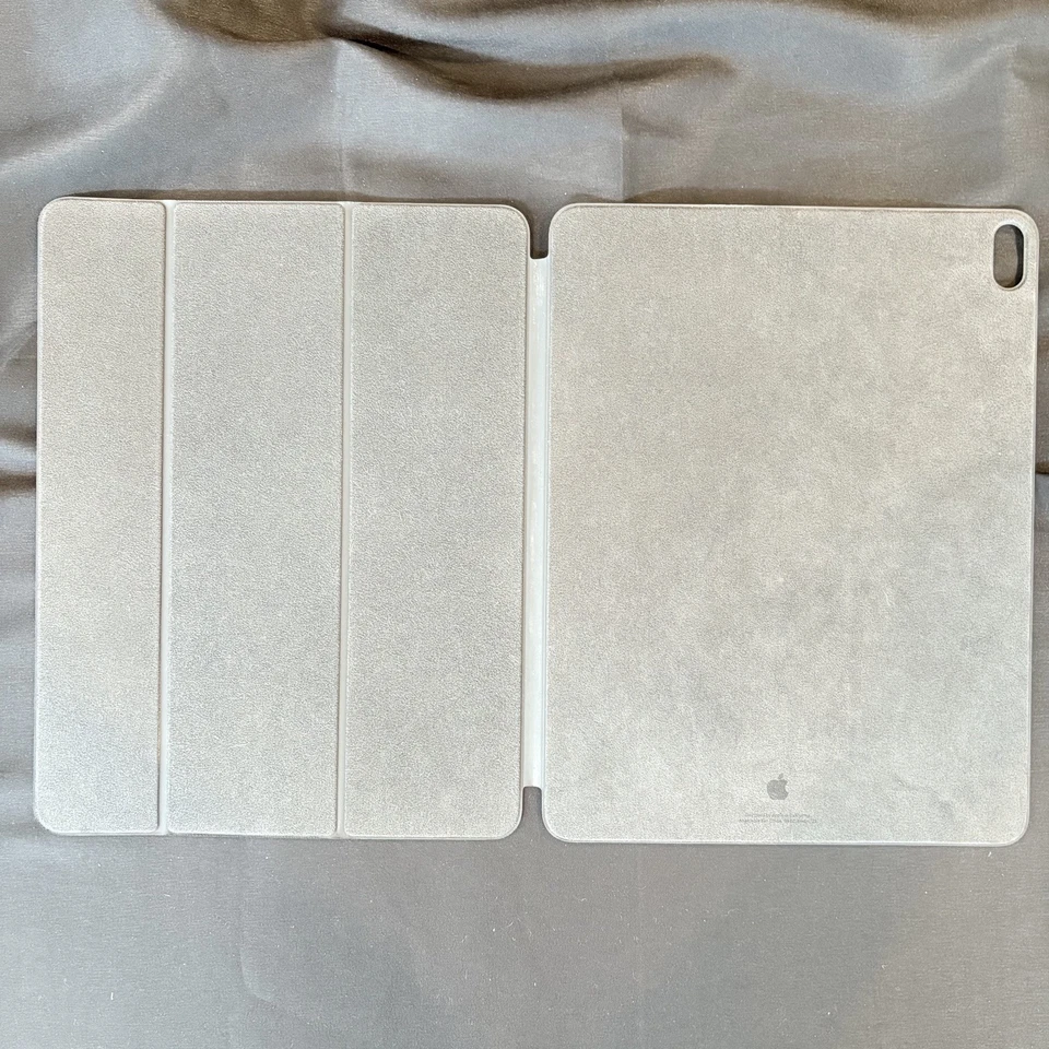 Original Apple Smart Folio para iPad Pro 12,9 pulgadas 4.ª 3.ª generación gris carbón Foto 2 de 4