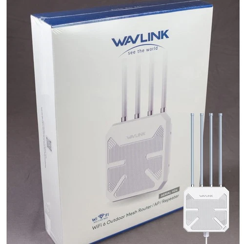 Outdoor WiFi 6 Mesh Router Extender Wireless Access Point with PoE Waterproof