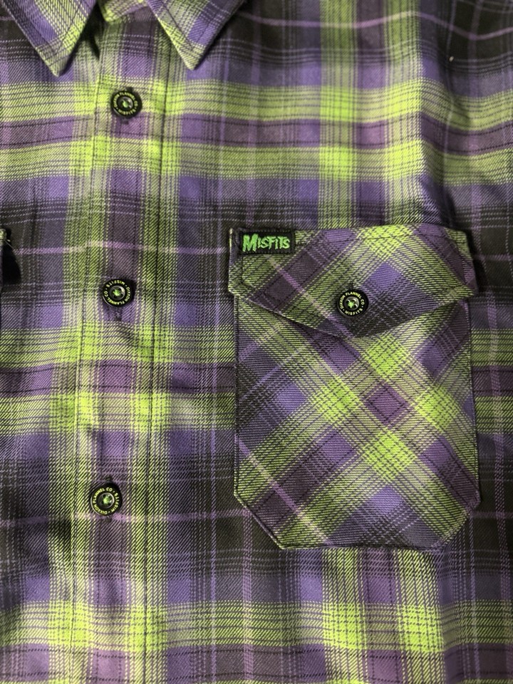 Dixxon Flannel Co Misfits Men’s Large | eBay