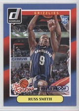 2014-15 Panini Donruss The Rookies Press Proof Blue 65/99 Russ Smith #24 0f6