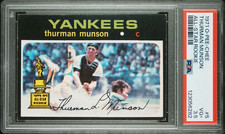 1971 O-Pee-Chee Thurman Munson #5 PSA 3.5 - New York Yankees