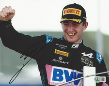 JACK DOOHAN SIGNED ALPINE RACING FORMULA ONE 1 F1 8x10 PHOTO 4 BAS BECKETT COA