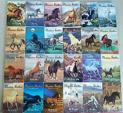 #ad Complete Set Series Lot of 24 Phantom Stallion books by Terri Farley Wild Free $199.95