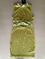 Pretty Little Thing Cross Front Bodycon Dress Size 12 (L=33”) BNWT