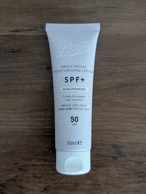 Boots Niacinamide Face Sunscreen SPF 50