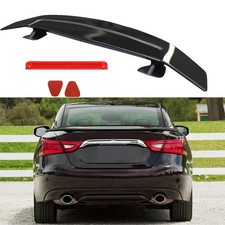 46 Car Rear Trunk Spoiler Gt Style Wing Matte Black For Nissan Maxima Sedan