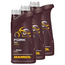 Gabel Öl 3x 1 Liter MANNOL 10W für Aprilia ...