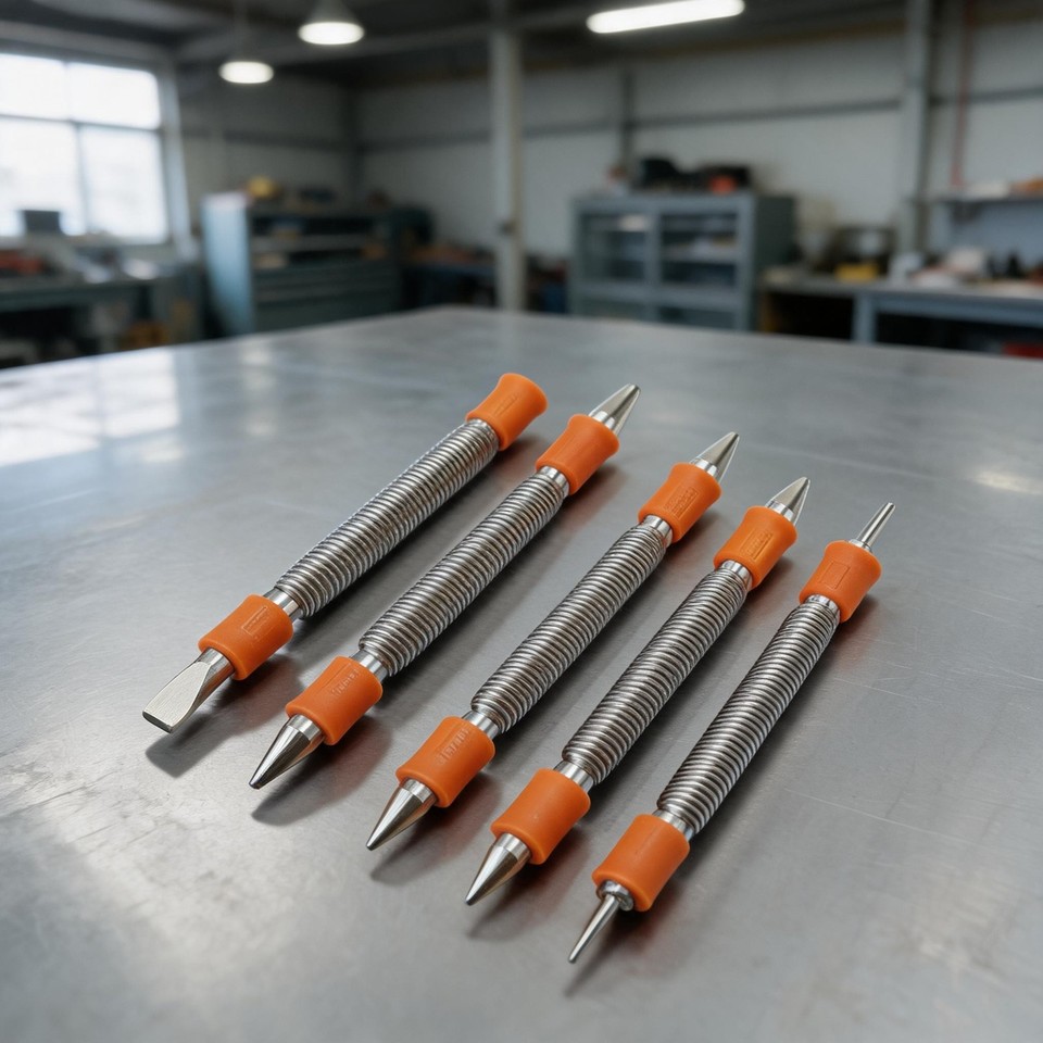 Disassembly Tasks Spring Punch Set Precision Drilling Tool High ...
