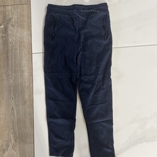 GapFit Boy's Tech Pants Jogger Blue Pull on Drawstring  Active Play XL Size 12