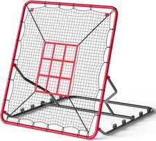 Baseball Rebounder Net 4x4.5 ft Pitchback Net for Baseball Softball Training