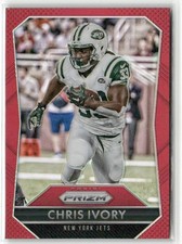 Chris Ivory 2015 Panini Prizm Red New York Jets #156