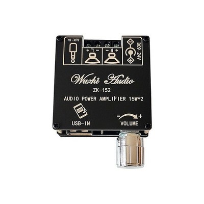 ZK-152 15Wx2 Audio Power Amplifier Stereo   Digital Power Amp Board *rr