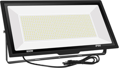 800W LED Flood Light, 80000Lm Waterproof Bright Lighting for Outdoor Sports