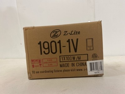 1 Light Fusion Style Bath Vanity, 4.5''x8'', Z-Lite 1901-1V