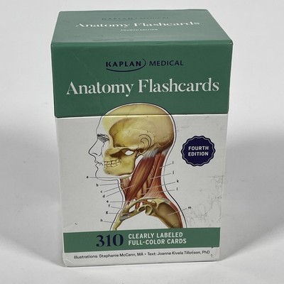 Anatomy Flashcards: Flashcards with Anatomically Precise Drawings  LC4