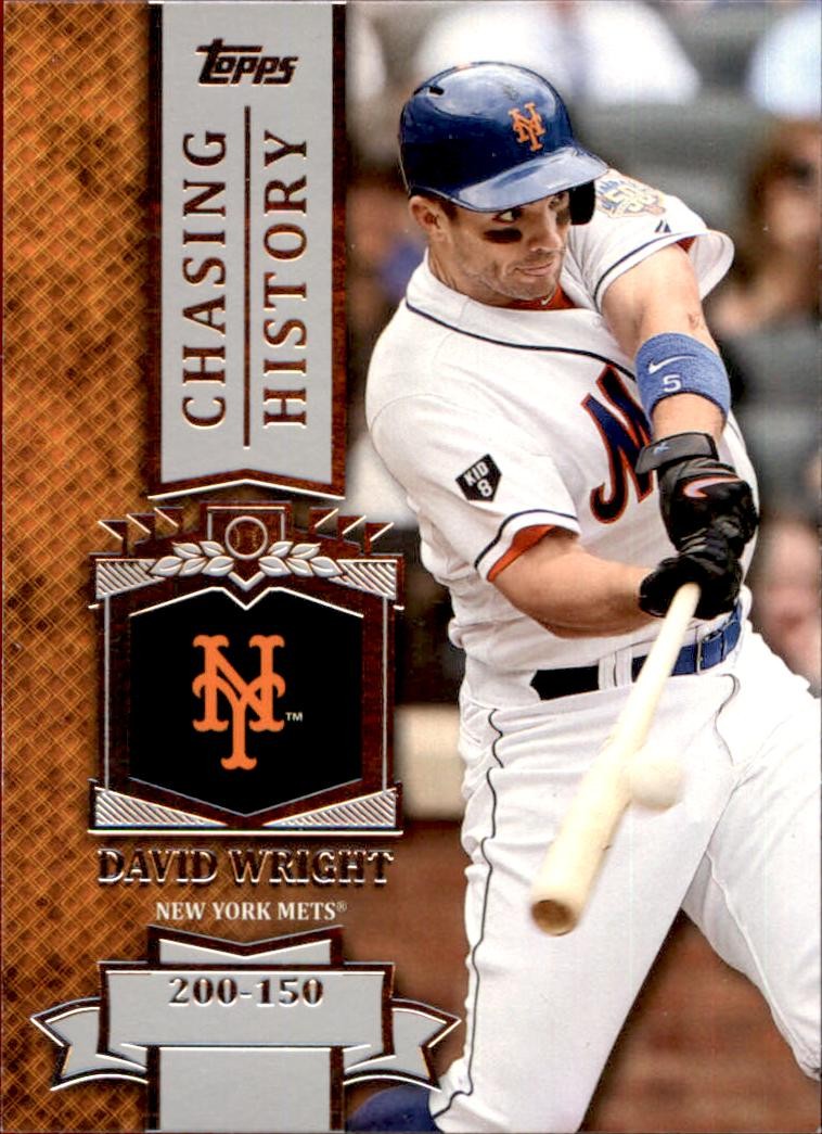 David Wright 2013 Topps Chasing History #CH-99 New York Mets
