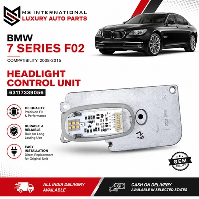 BMW SERIE 7 F02 HEADLIGHT CONTROL UNIT - Photo 1/3