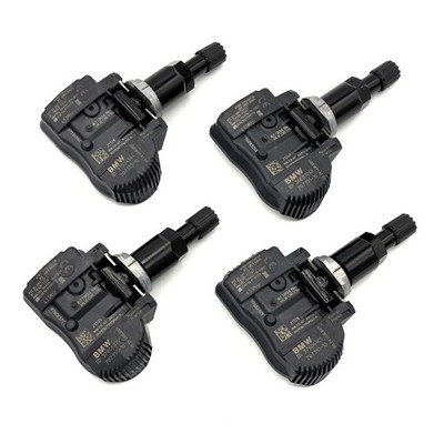 NEU Original 4x BMW 1er F20 F21 LCI Reifendrucksensor RDKS 36106881890 Schwarz