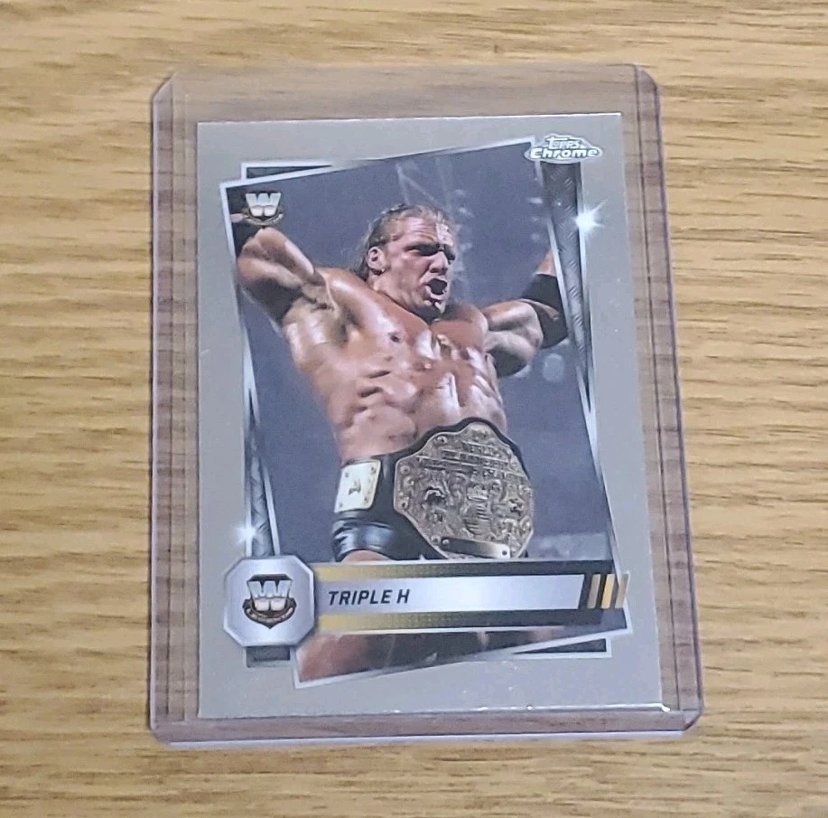 2025 Topps Chrome WWE Image Variation Triple H #231 SSP
