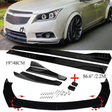 For Chevy Cruze 11-19 Front Bumper Lip Spoiler Splitter87side Skirtsrear Lip