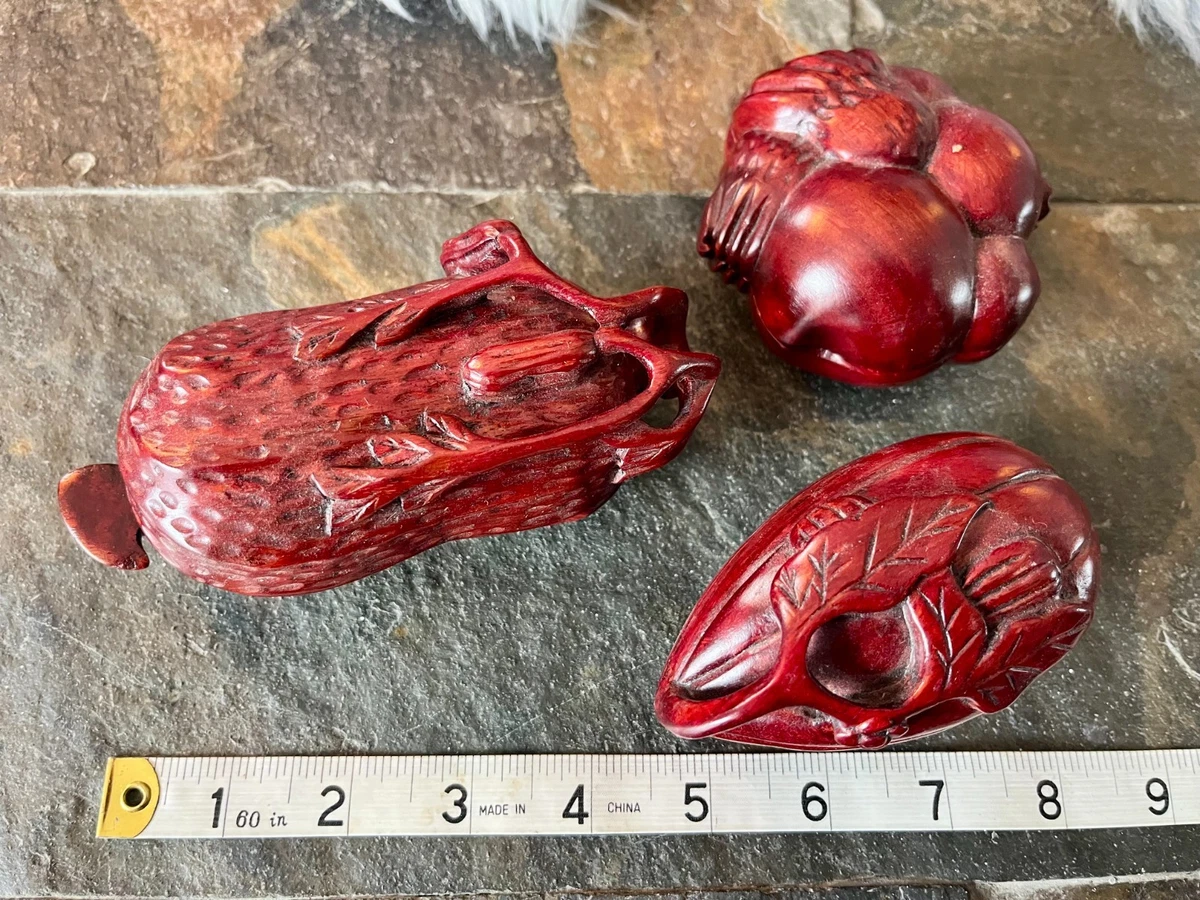 雕刻木盒在中式古董盒子| eBay