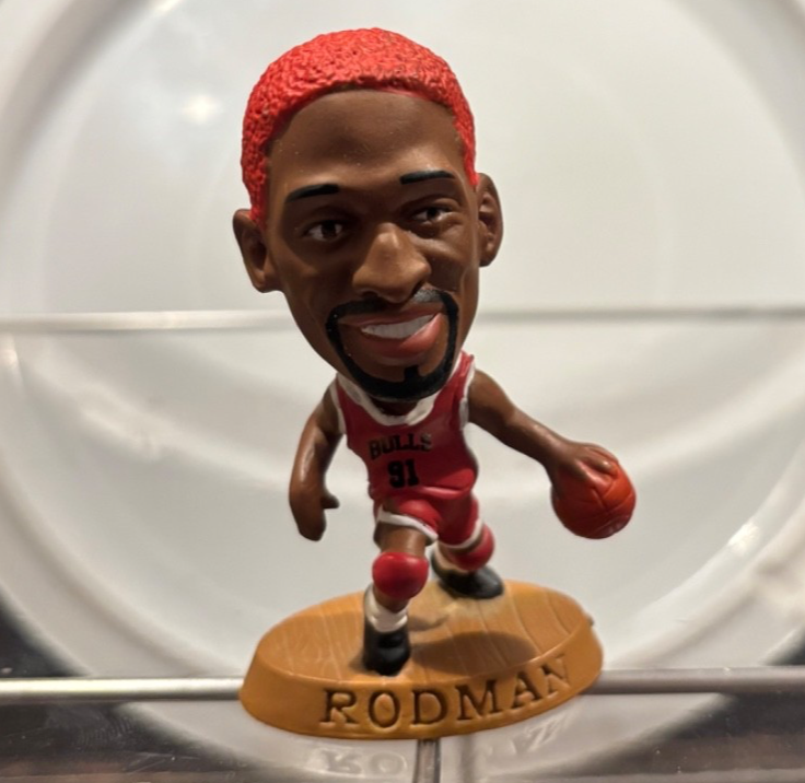 Dennis Rodman Chicago Bulls ORANGE HAIR EDITION Corinthian