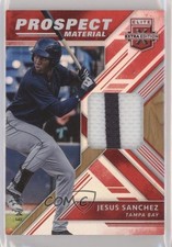 2018 Panini Elite Extra Edition Prospect Materials Red 37/49 Jesus Sanchez hg6