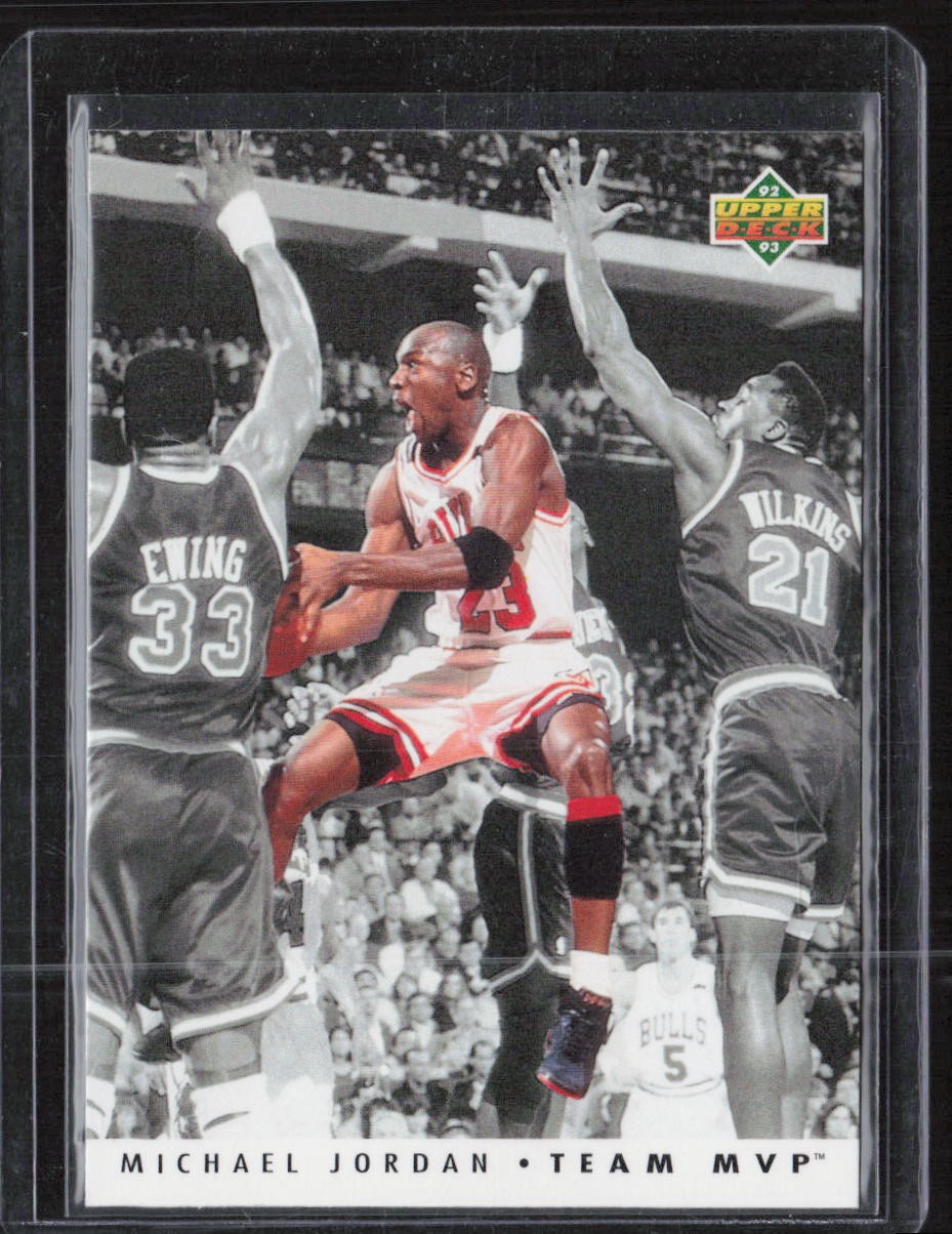 1992-93 Upper Deck #TM5 Michael Jordan Team MVPs