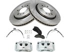 Front Brake Pad Rotor and Caliper Set For 12 14 Ford F150 Harley Davidson NN27H7