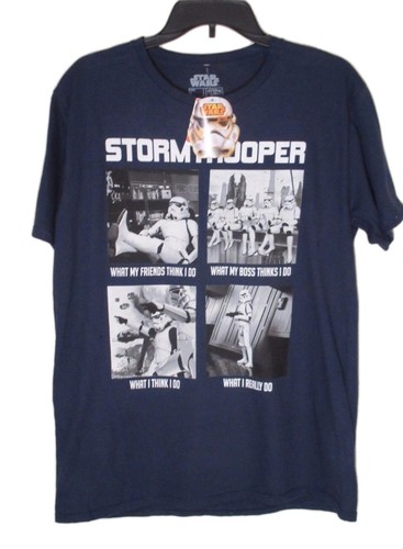 Star Wars Maglietta da Uomo Overload Trooper Logo