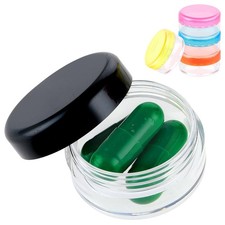 Small Pill Organizer Box, 5 Pcs Travel Pill Case Holder