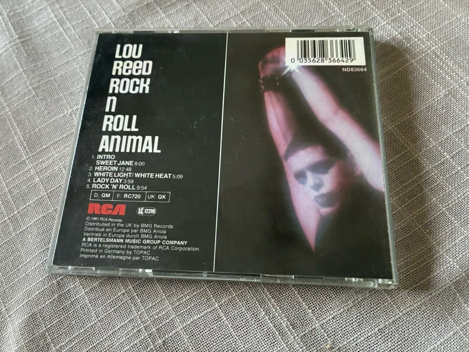 Lou Reed - Rock 'n' Roll Animal cd Riedizione (ND83664) - Immagine 2 di 2