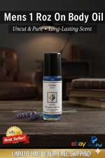Men  s Roll On Fragrance Oil 1oz Long Lasting Body Oil