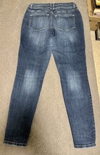 Maurices Women's Skinny Denim Jeans Dark Wash Street Wear Size M REG