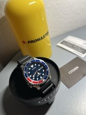 Citizen Promaster Herren Automatikuhr Wochentage Pepsi