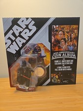 Star Wars 30th Anniversary Coin Album with Darth Vader Figure And Coin