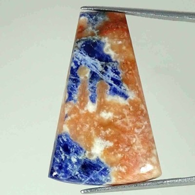 23.50 Cts Natürlicher Sodalit Fancy Cabochon Lose Edelstein 20x32x5 mm 1 Stk