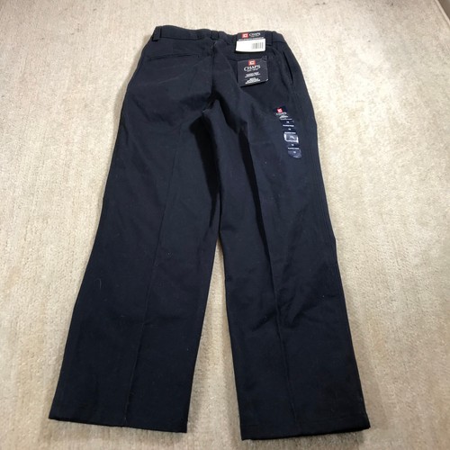 Chaps Pants Boy 10 Relaxed Fit Uniform Chino Preppy School Casual Adult - Picture 4 of 8