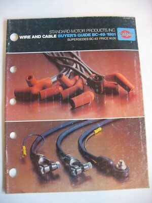 Standard Motor Products Wire & Cable Buyer's Guide Supersedes BC-43