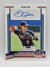 2023 Panini Stars & Stripes USA Baseball 18U Auto #18U-DC - DYLAN CUPP